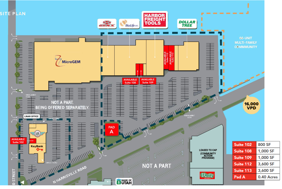 Ogden Five Points Site Plan